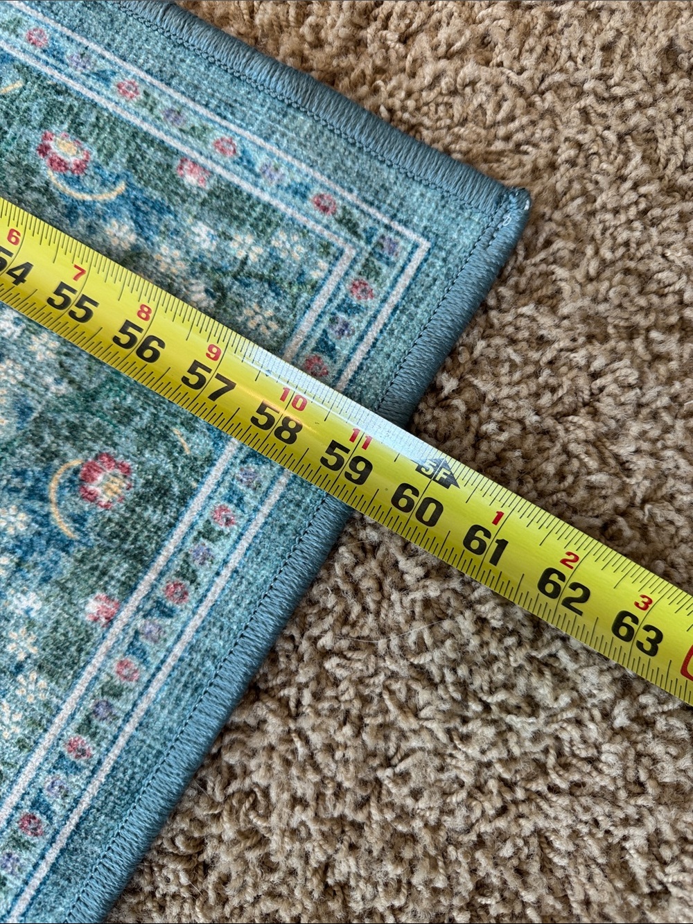 Ruggable Blackthorn Multicolor Jade Flatwoven Rug, 3x5 ft - Picture 3 of 4